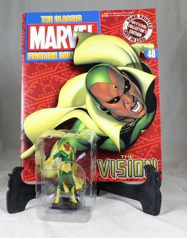 Classic Marvel - action figure and book - the Vision