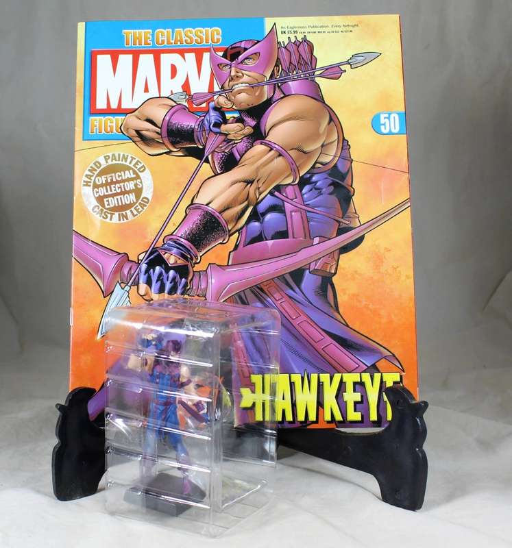 Classic Marvel - action figure and book - Hawkeye
