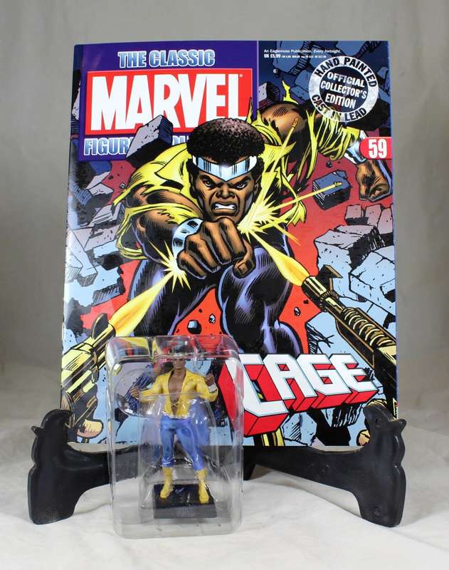 Classic Marvel - action figure and book - Luke Cage