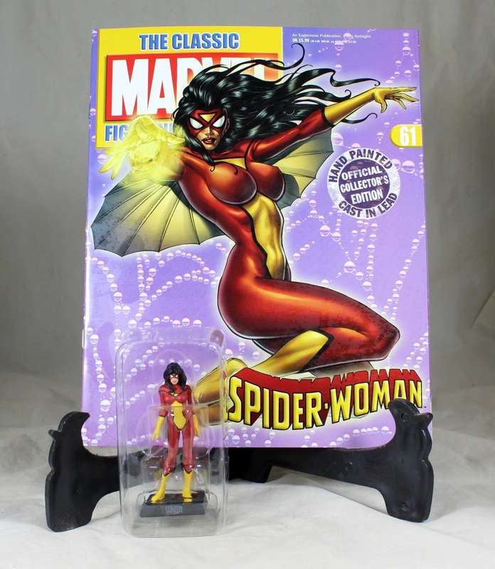 Classic Marvel - action figure and book - Spider Woman (Jessica Drew)