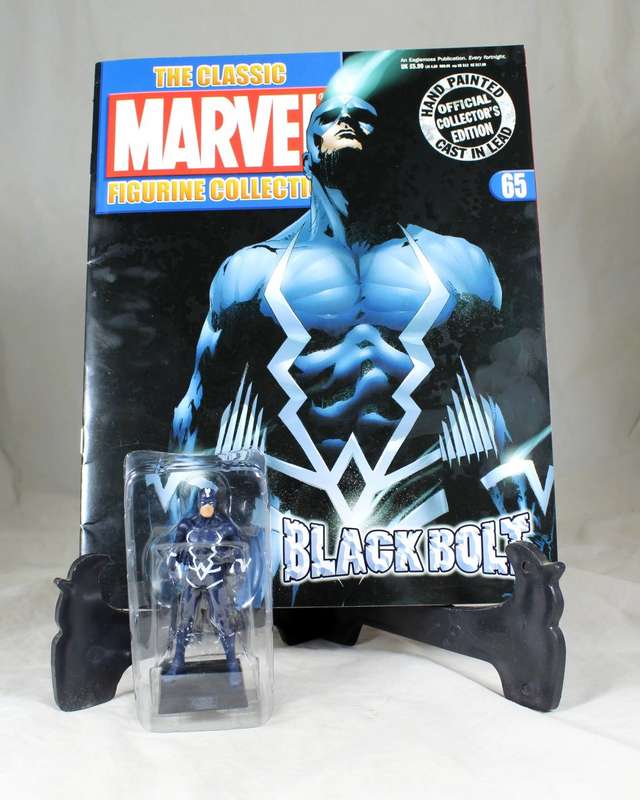 Classic Marvel - action figure and book - Black Bolt