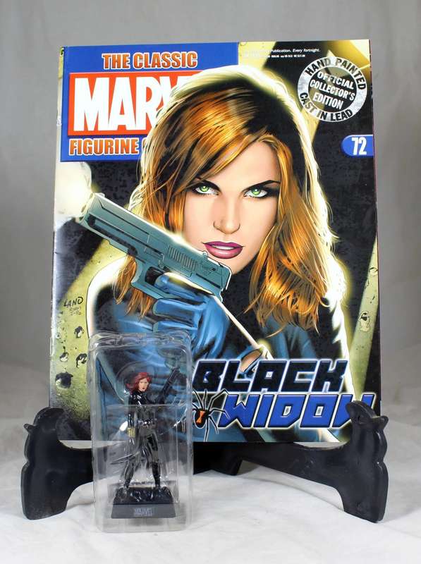 Classic Marvel - Action Figure and Book - Black Widow #72