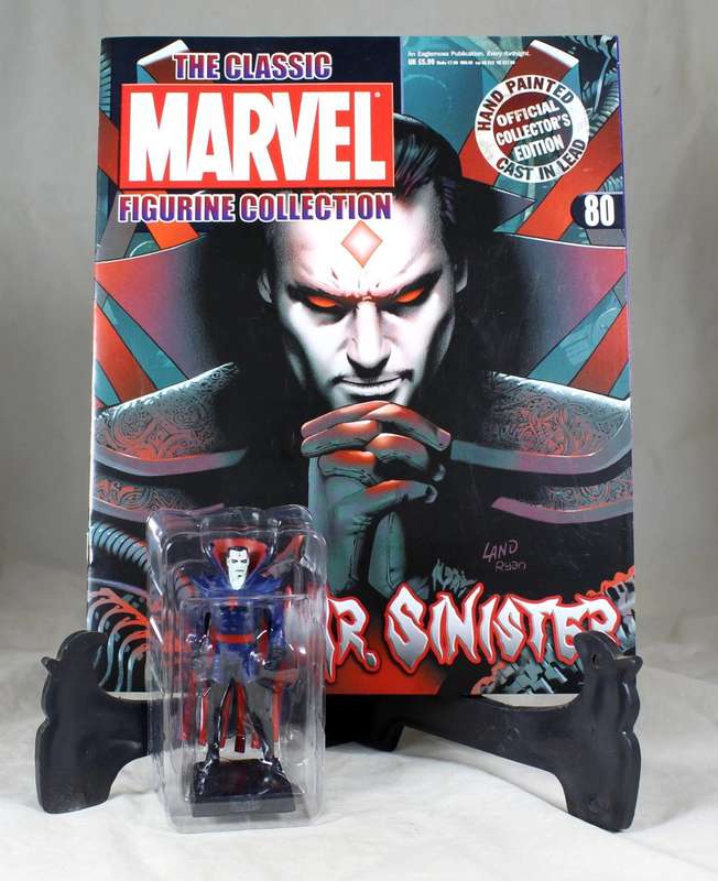 Classic Marvel - Action Figure and Book -  Mister Sinister #80