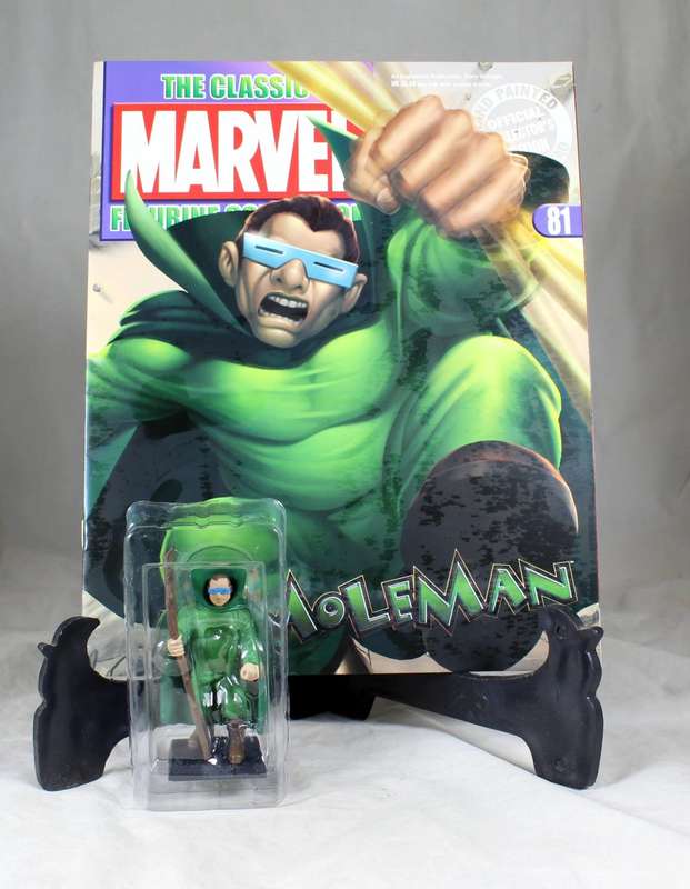 Classic Marvel - Action Figure and Book -  Mole Man #81