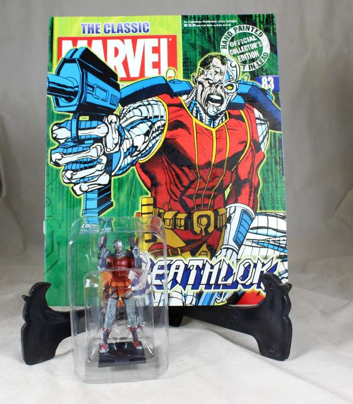 Classic Marvel - action figure and book - Deathlok