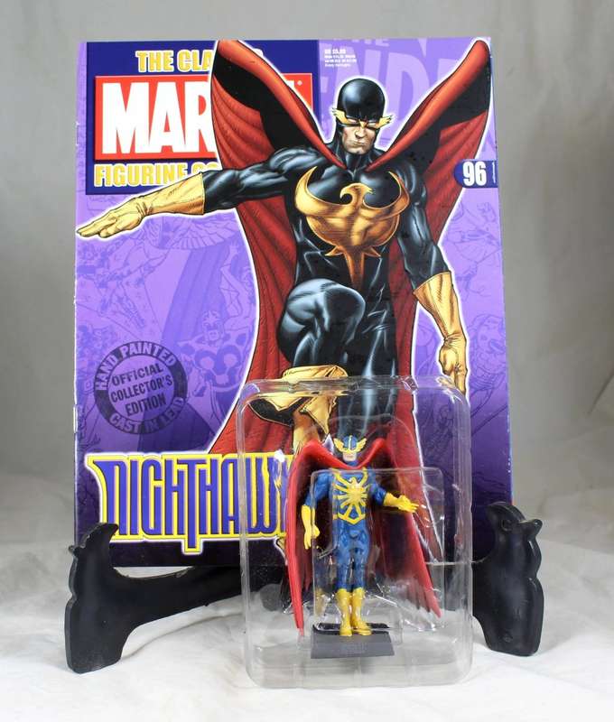 Classic Marvel - action figure and book - Nighthawk