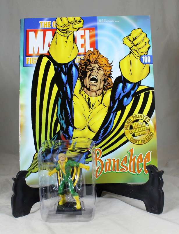 Classic Marvel - action figure and book - Banshee