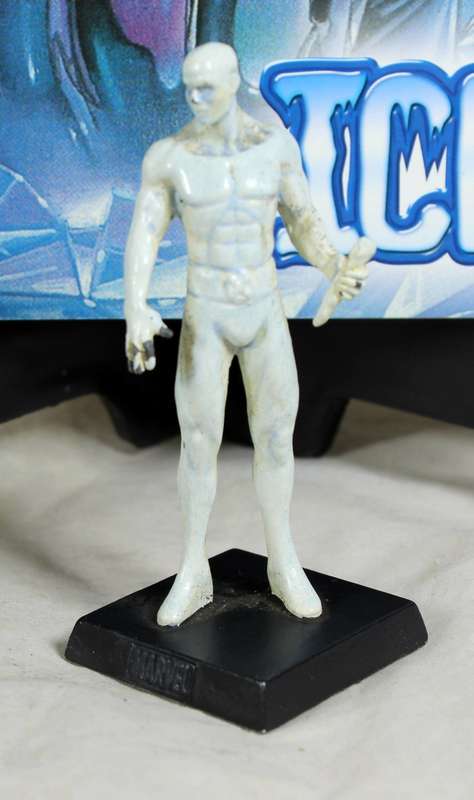 Classic Marvel collection - lead, hand painted figurine with book - Iceman