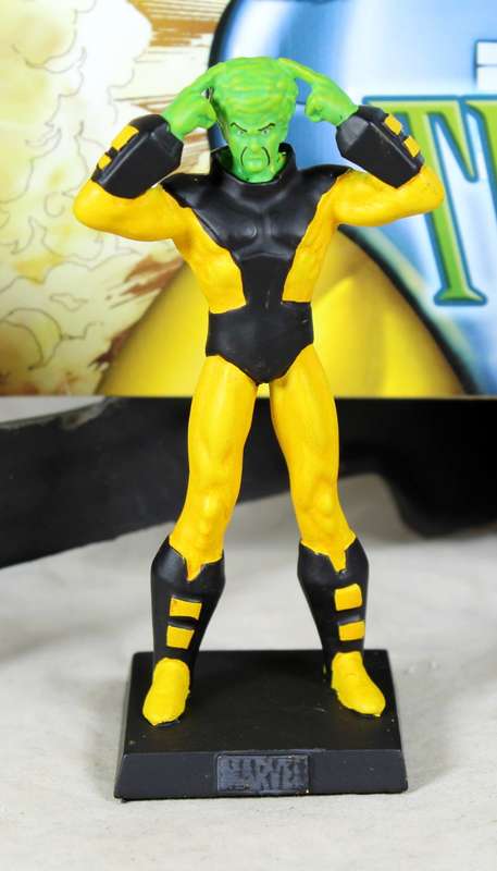 Classic Marvel collection - lead, hand painted figurine with book - the Leader