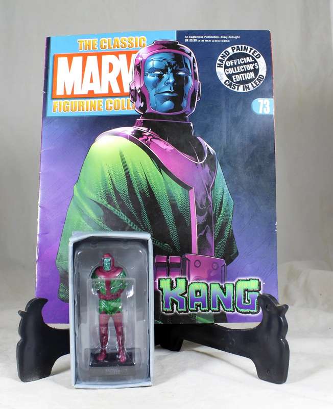 Classic Marvel collection - lead, hand painted figurine with book - Kang