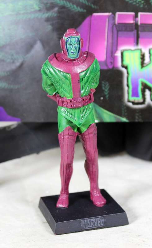 Classic Marvel collection - lead, hand painted figurine with book - Kang