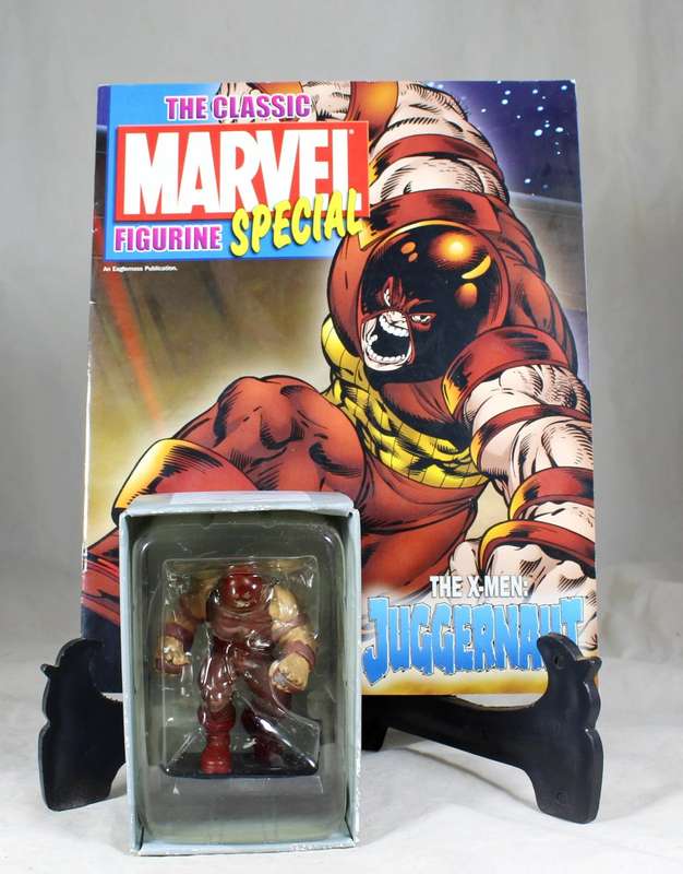 Classic Marvel collection - lead, hand painted figurine with book - specials - Juggernaut