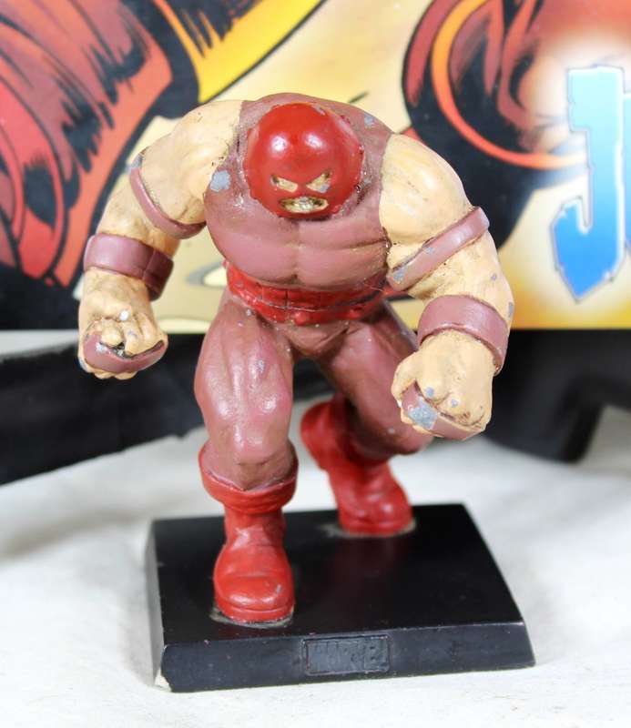 Classic Marvel collection - lead, hand painted figurine with book - specials - Juggernaut