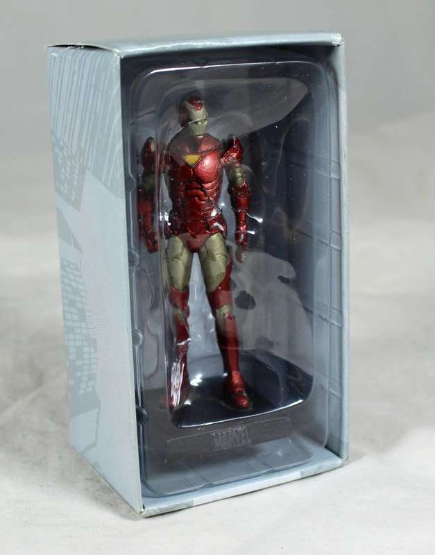 Marvel figurine collection - lead, hand painted figurine and book - Iron Man