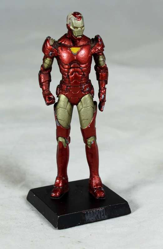 Marvel figurine collection - lead, hand painted figurine and book - Iron Man