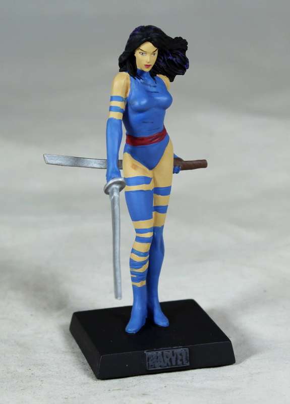 Marvel Figurine collection - lead, Hand Painted Figurine - Psylocke