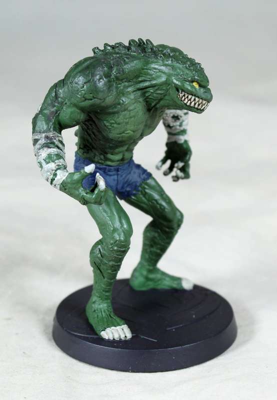 DC comics super hero collection special - lead, hand painted figurine - Killer Croc #126
