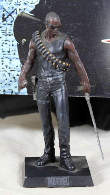 Classic Marvel -action figure and book - Blade