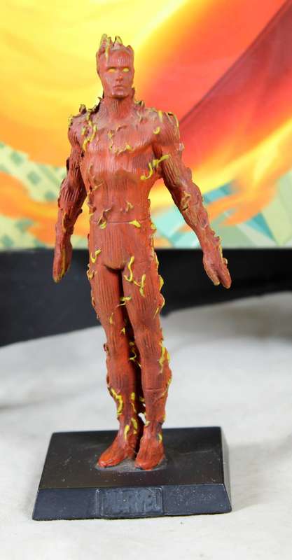 Classic Marvel - Action Figure and Book - The Human Torch - Issue #18