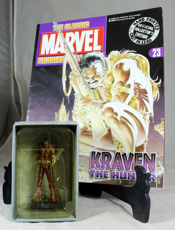Classic Marvel - Action Figure and Book - Kraven the Hunter - Issue #23