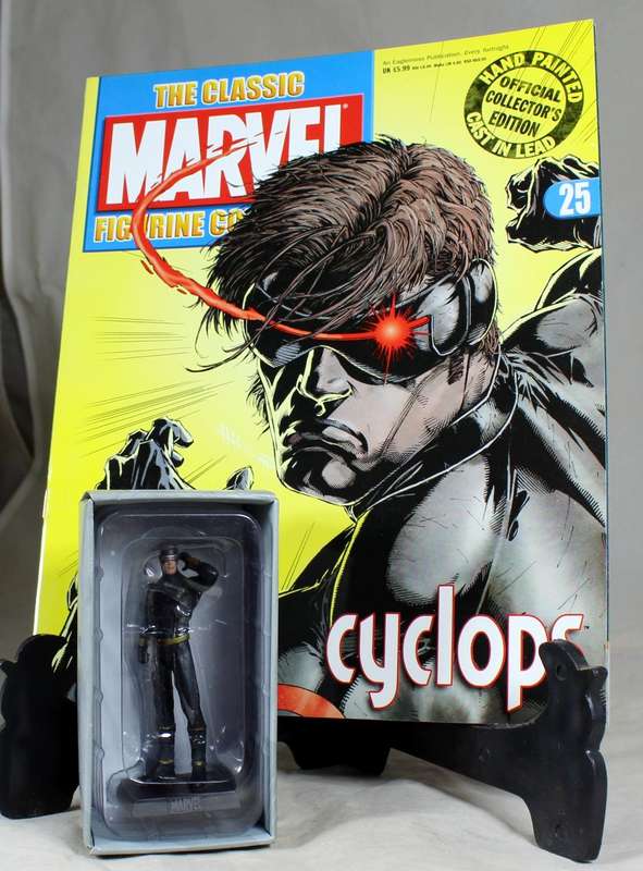 Classic Marvel - Action Figure and Book - Cyclops - Issue #25