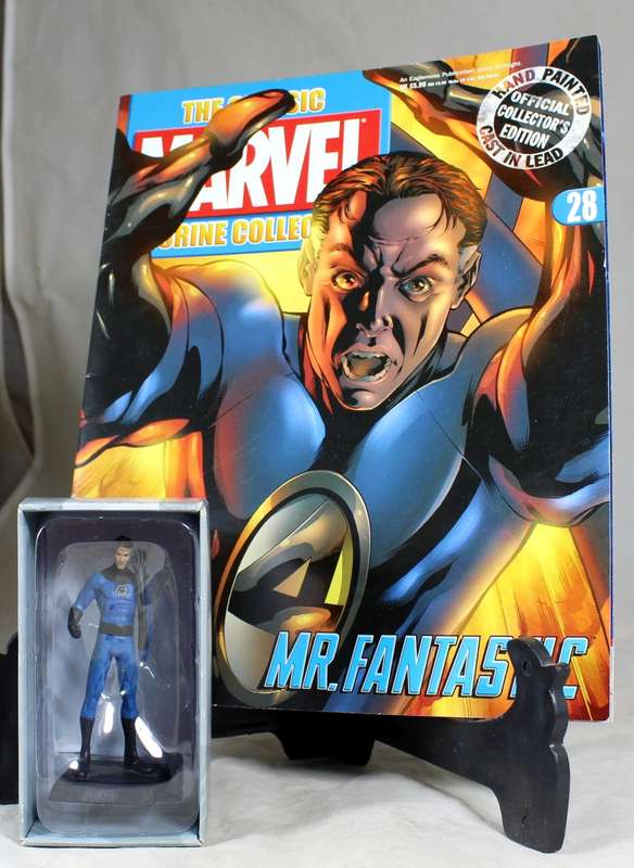 Classic Marvel - action figure and book - Mister Fantastic