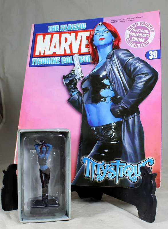 Classic Marvel - action figure and book - Mystique