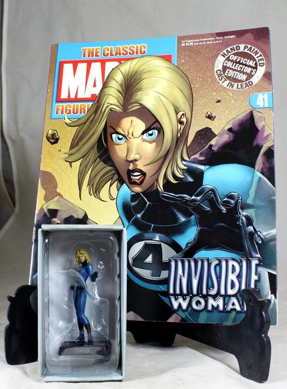 Classic Marvel - action figure and book - Invisible Woman