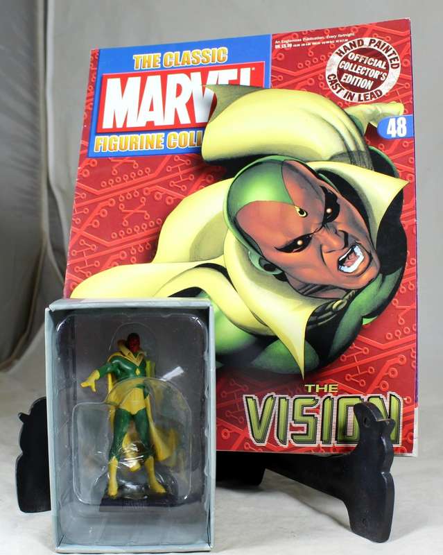 Classic Marvel - action figure and book - the Vision