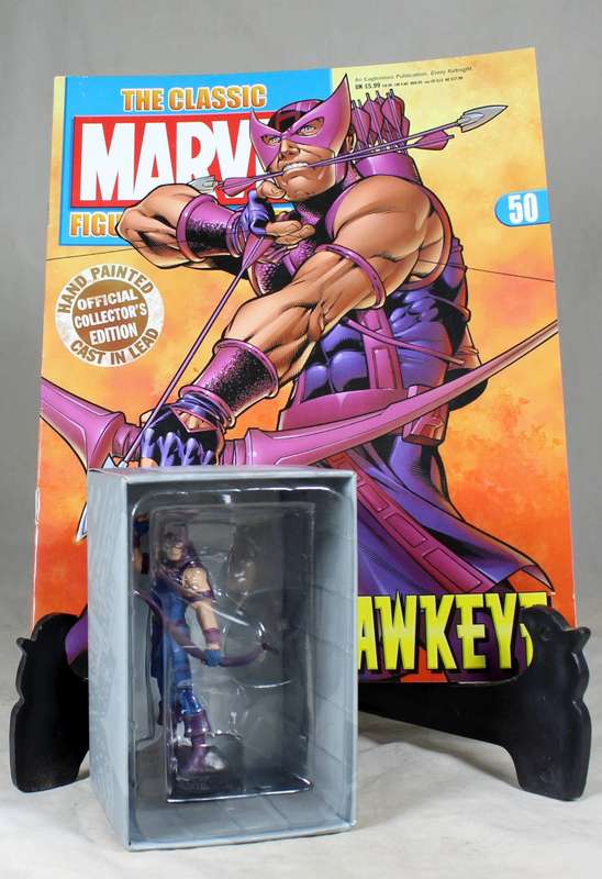 Classic Marvel - action figure and book - Hawkeye