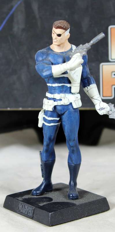 Classic Marvel - action figure and book - Nick Fury
