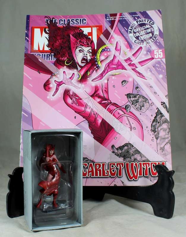 Classic Marvel - action figure and book - Scarlet Witch