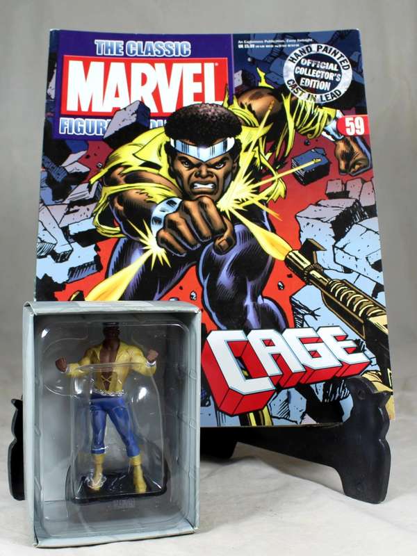Classic Marvel - action figure and book - Luke Cage