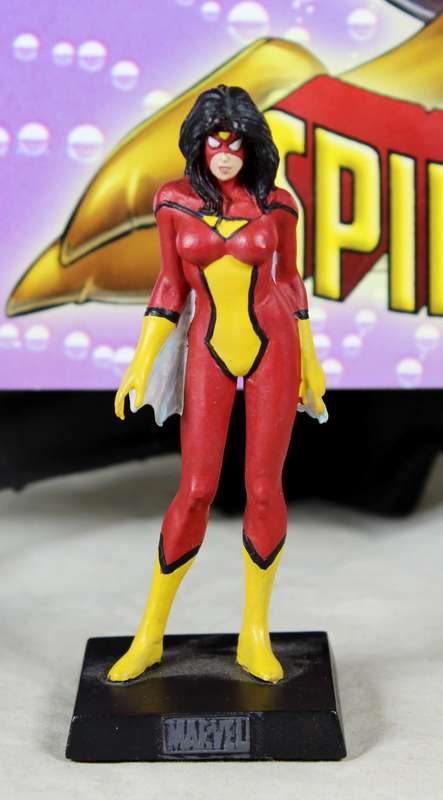 Classic Marvel - action figure and book - Spider Woman Jessica Drew