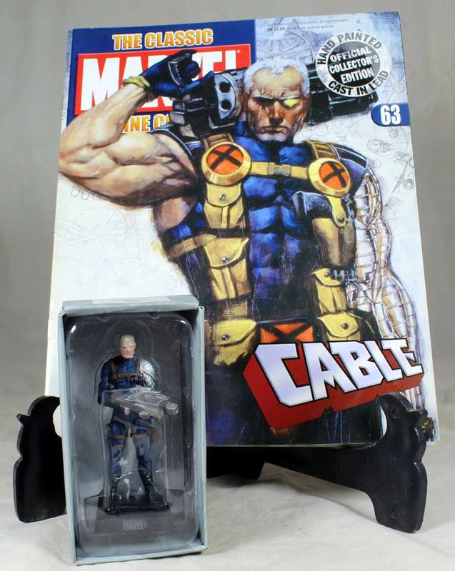 Classic Marvel - action figure and book - Cable