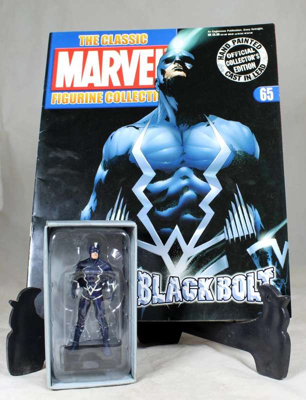 Classic Marvel - action figure and book - Black Bolt