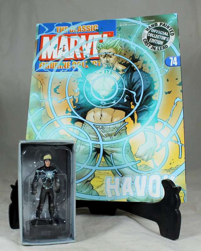 Classic Marvel - action figure and book - Havok