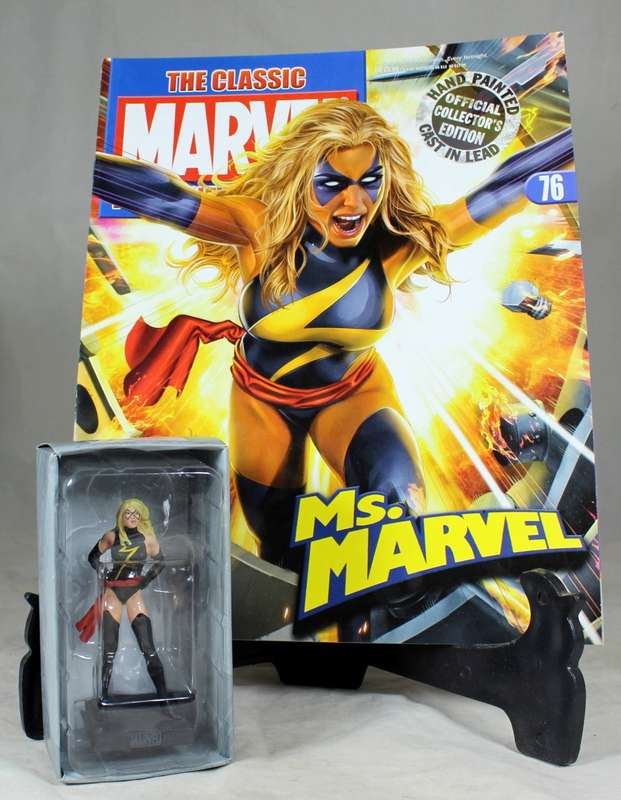 Classic Marvel - action figure and book - Ms. Marvel