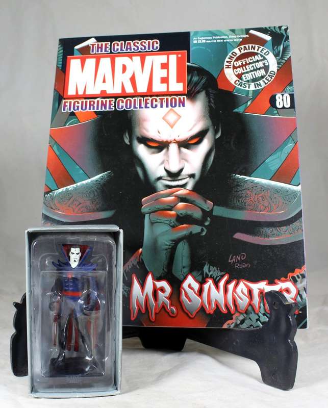 Classic Marvel - action figure and book - Mister Sinister