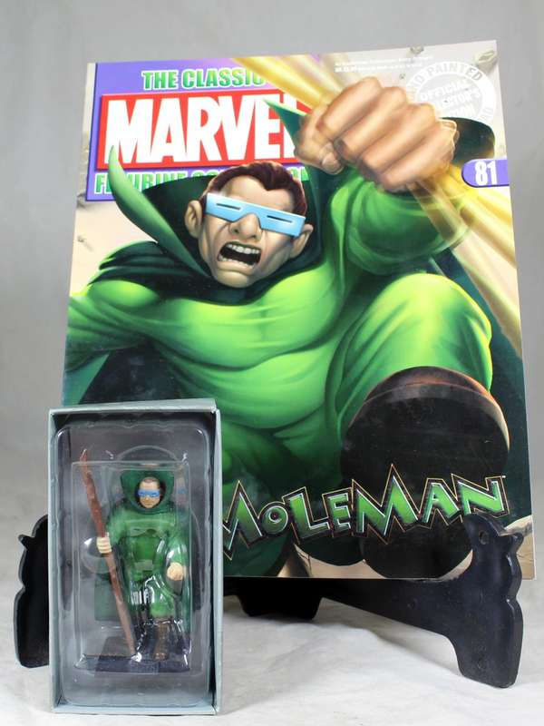 Classic Marvel - action figure and book - Mole man