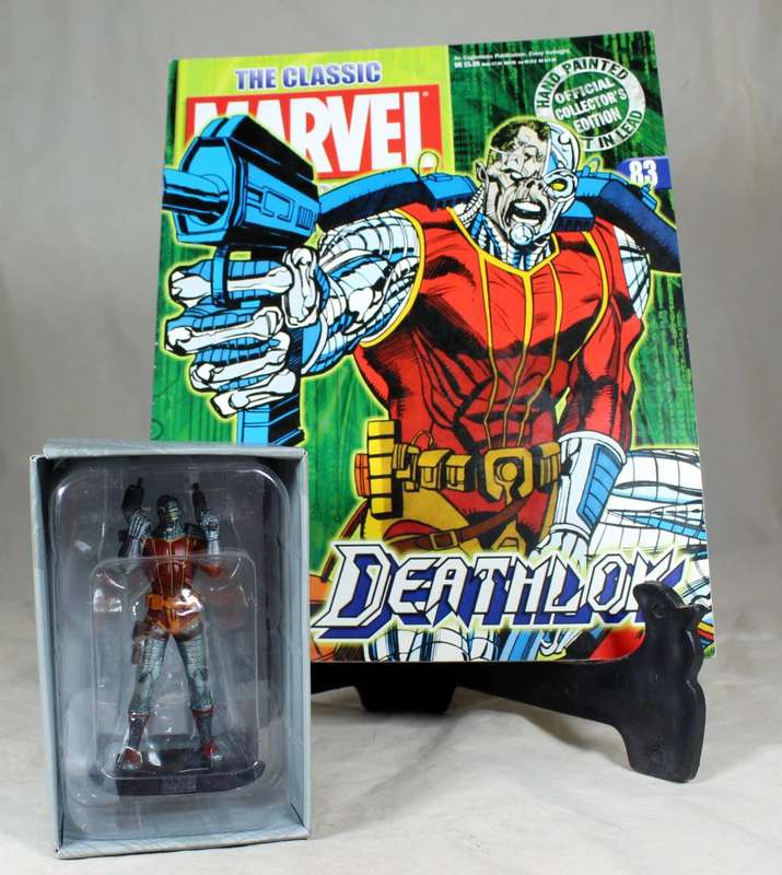 Classic Marvel - action figure and book - Deathlok
