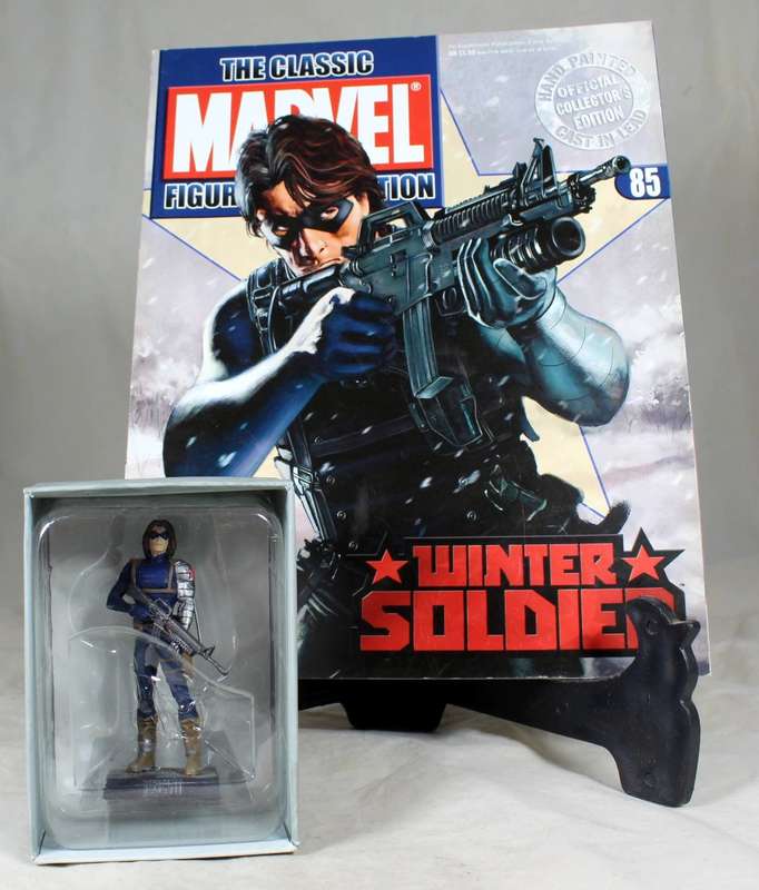 Classic Marvel - action figure and book - Winter soldier