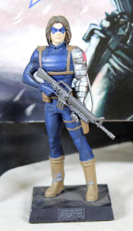 Classic Marvel - action figure and book - Winter soldier