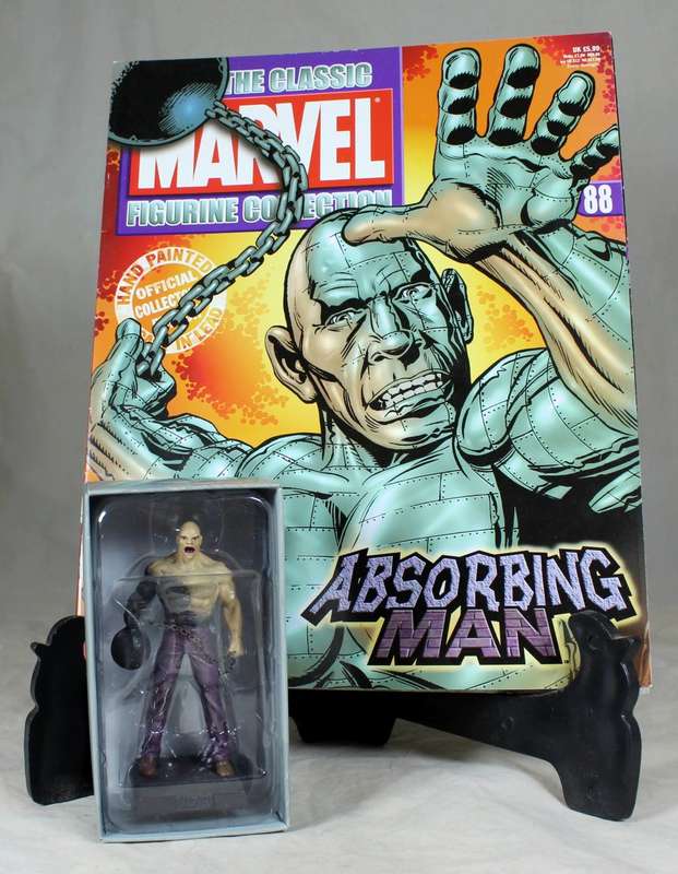 Classic Marvel - action figure and book - Absorbing man