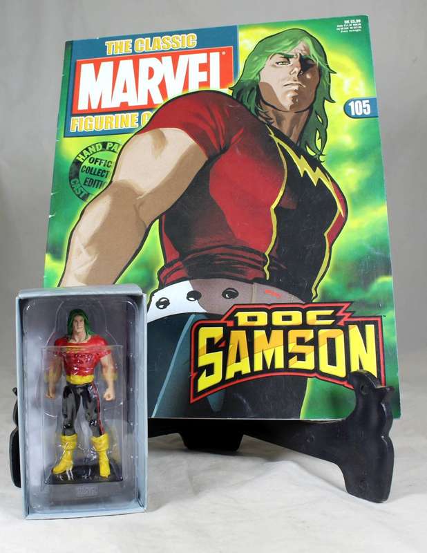 Classic Marvel - action figure and book - Doc Samson