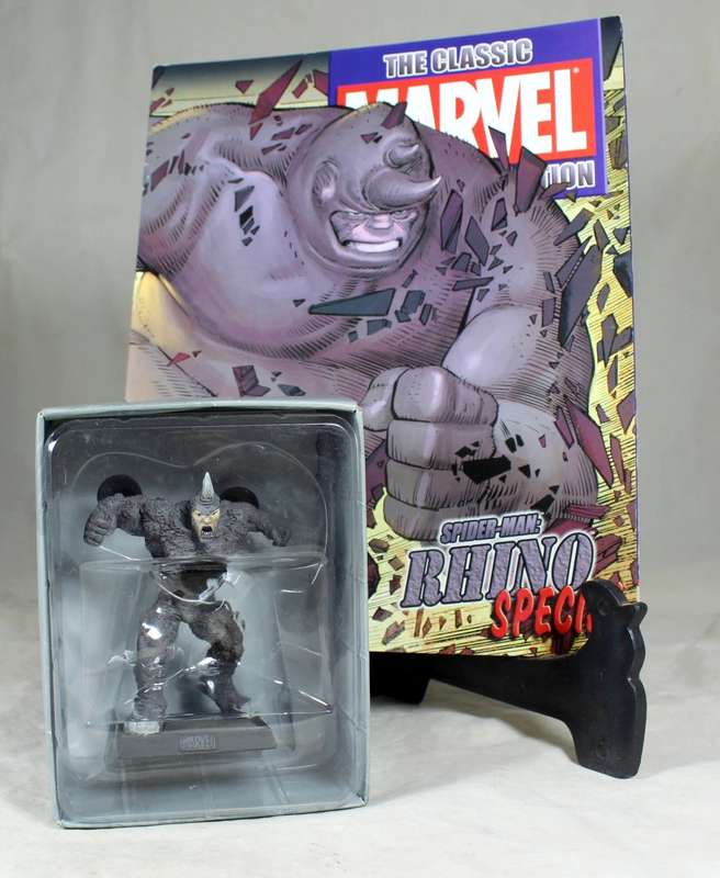 Classic Marvel Special Edition - Action Figure and Book - Rhino