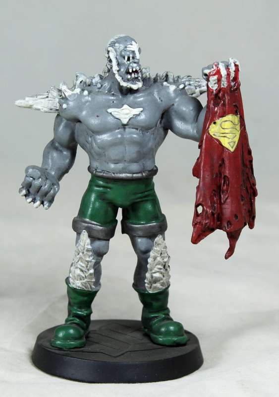 DC COMICS SPECIAL ISSUE - LEAD HAND PAINTED ACTION FIGURE - DOOMSDAY