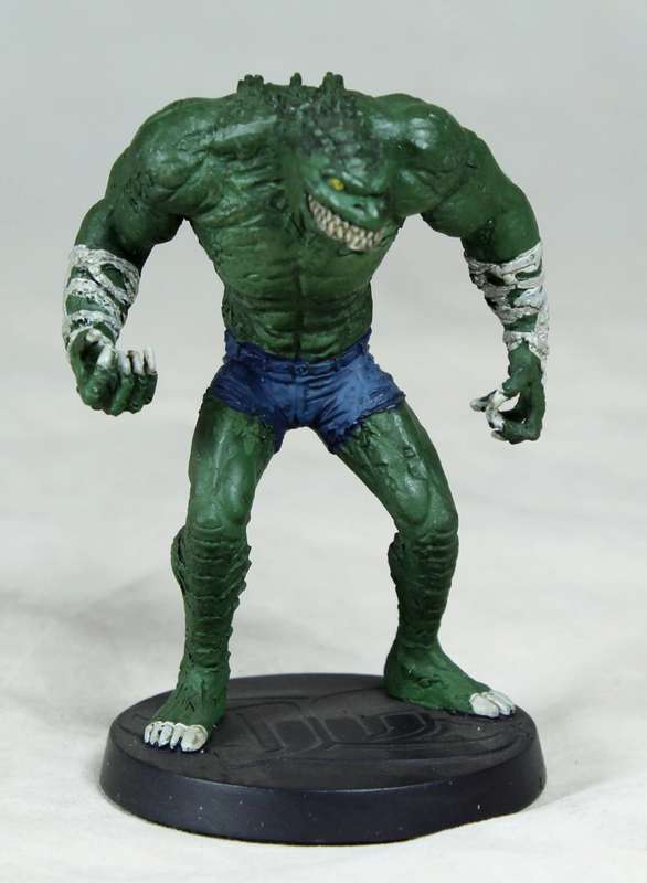 DC COMICS SPECIAL ISSUE - LEAD HAND PAINTED ACTION FIGURE - KILLER CROC