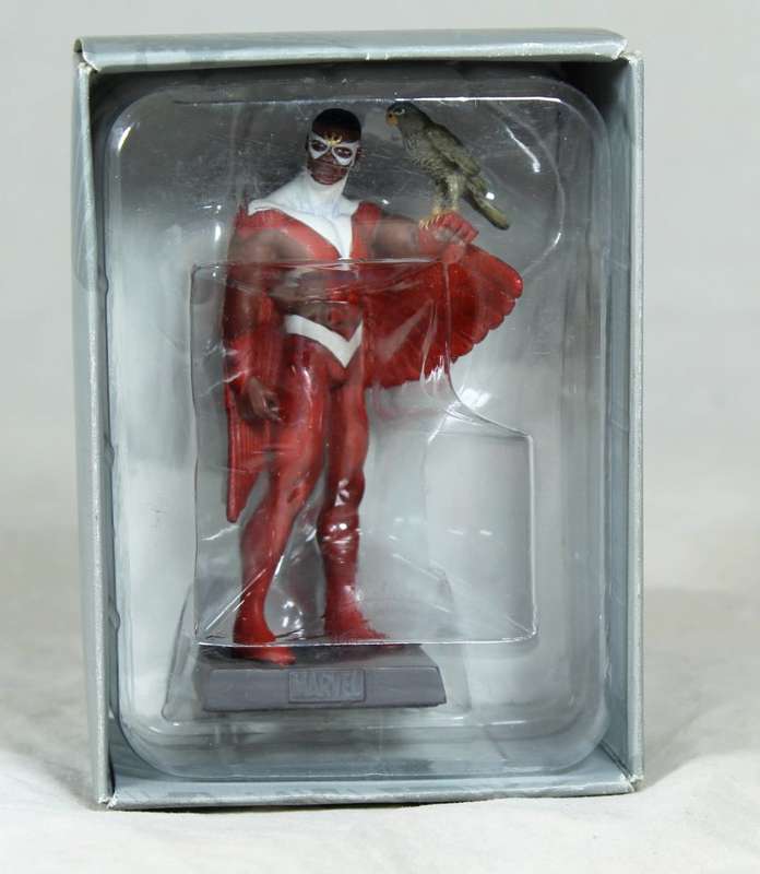 Marvel Classics - Lead hand painted action figure - Falcon with Redwing  #75