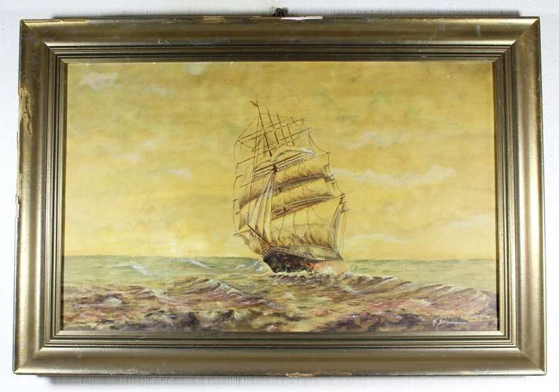 H Stegelmann - In full sail